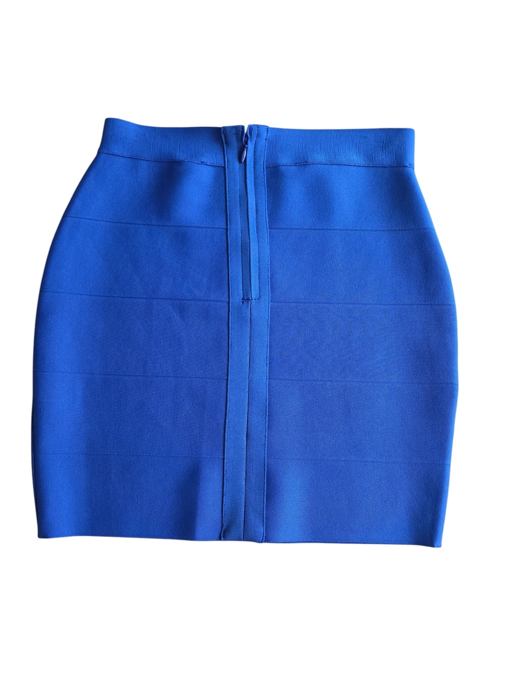 Blue Women's Bandage Knit Pencil Skirt Size Small - Picture 2 of 3